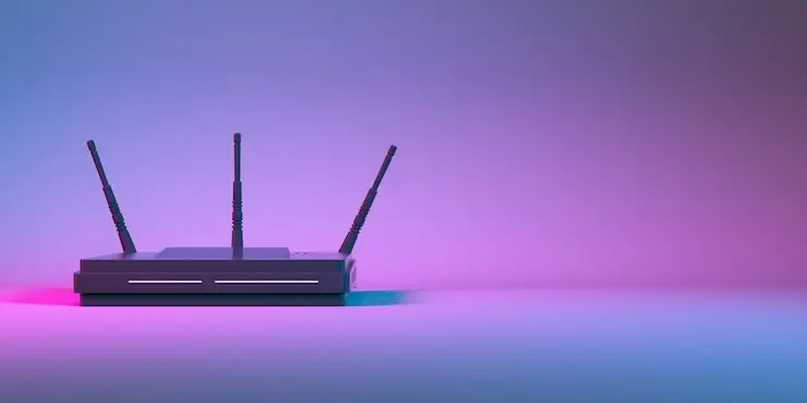 wi fi router neon light close up 291814 1401